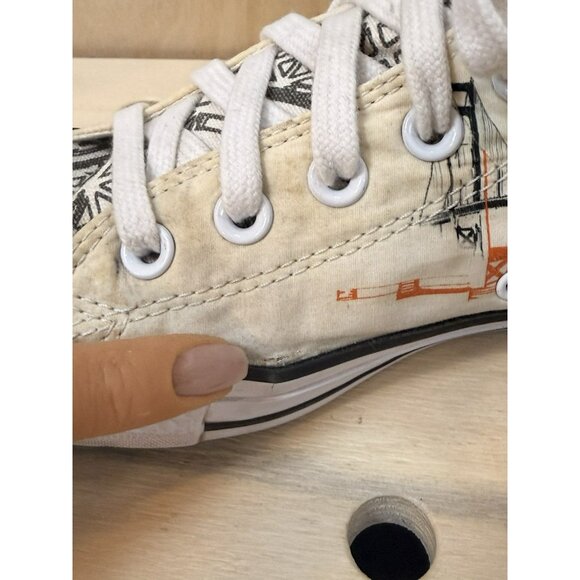 Converse Unisex Chuck Taylor All Star San Francisco Golden Gate Sneakers M7 W9 - Picture 9 of 14